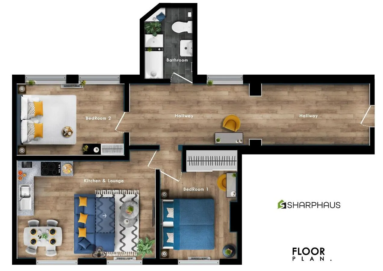 Luxury Hotel-Quality Stay In The Heart Of Brighton By Sharphaus Short Lets & Serviced Accommodation Management